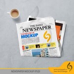 دانلود رایگان لایه باز موکاپ صفحه اول روزنامه-1