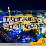 دانلود رایگان فونت زیبا و انگلیسی Vegas Nights