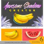 دانلود رایگان اکشن ایجاد افکت سایه CM Awesome Shadow Creator